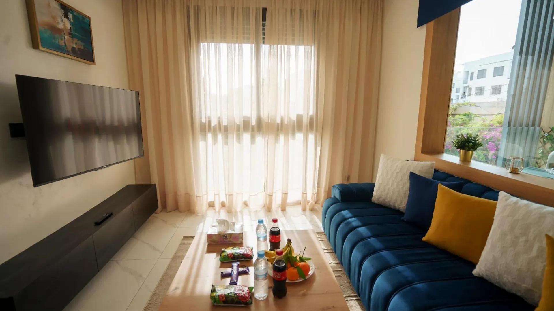 Emplacement Central Lumineux & Chic Pres De Station Tramway Kfc Et Carrefour Abdelmoumen Et 2 Mars Casablanca Appartement